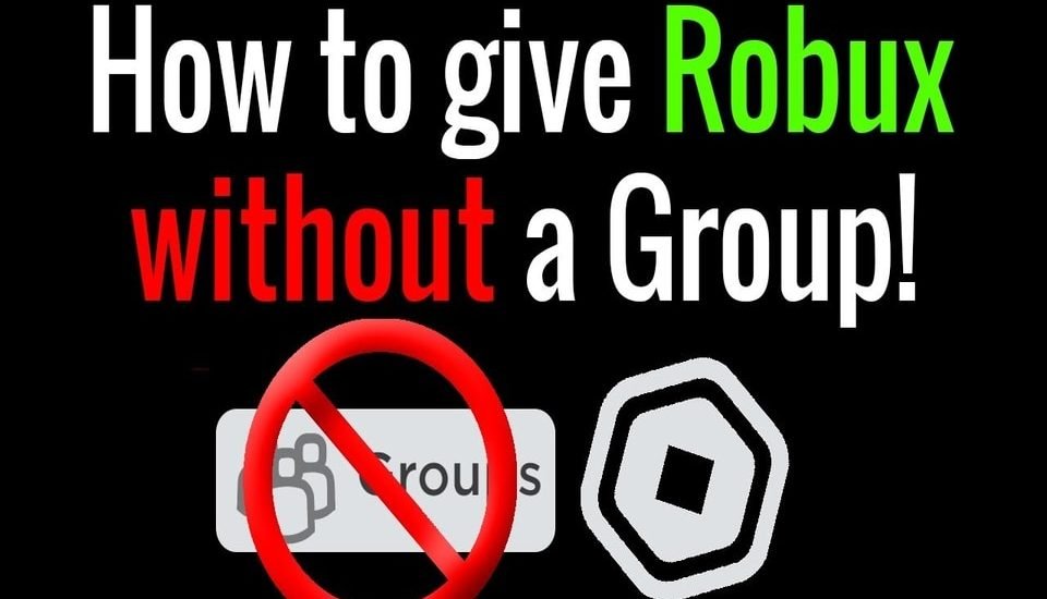 how to donate robux on roblox