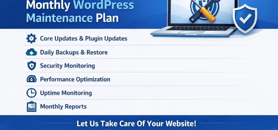 WP Agents WordPress Maintenance Plan