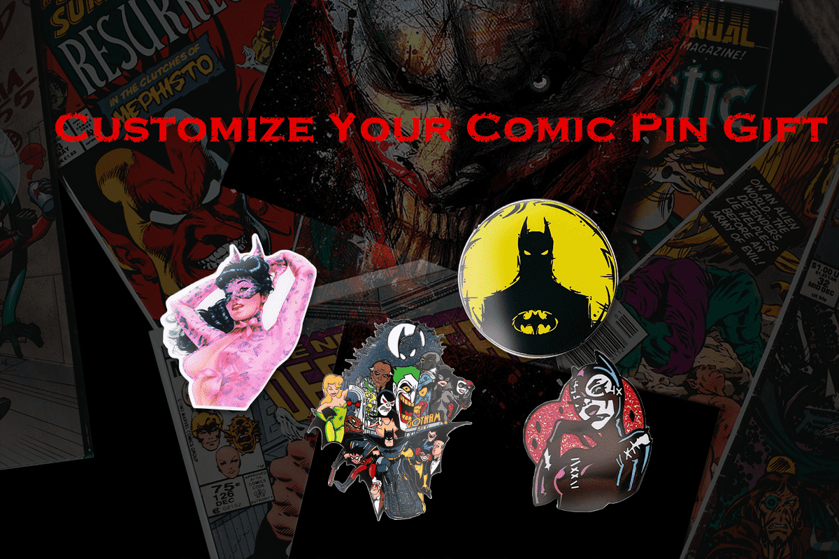 Comic Pin Gift