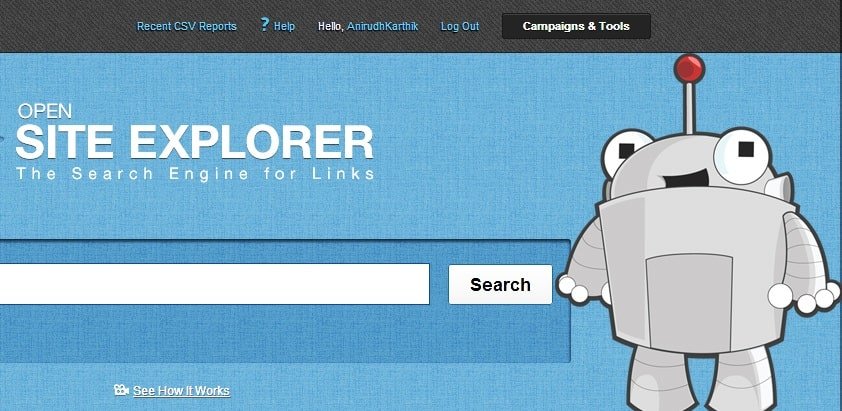 Open Site Explorer SEO Tool