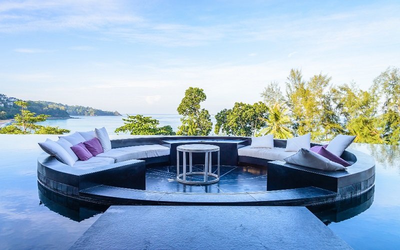 outdoor curved sofa web design ideas