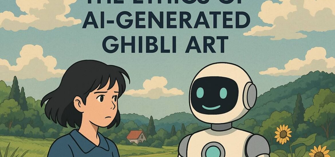 The Ethics of AI-Generated Ghibli Art