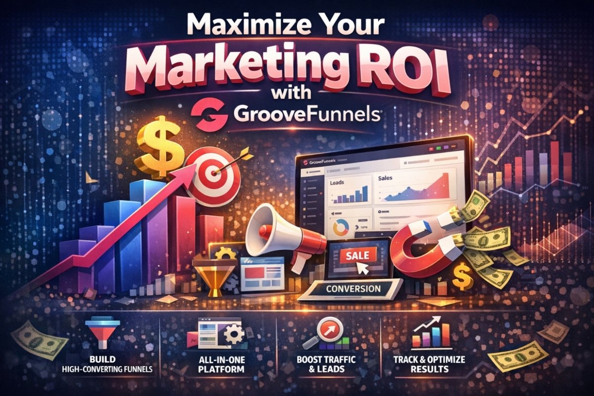 Maximize Your Marketing ROI with GrooveFunnels