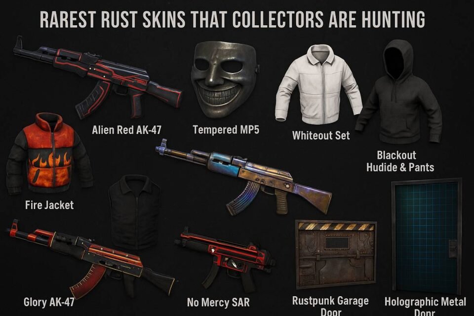 Rarest Rust Skins That Collectors are Hunting