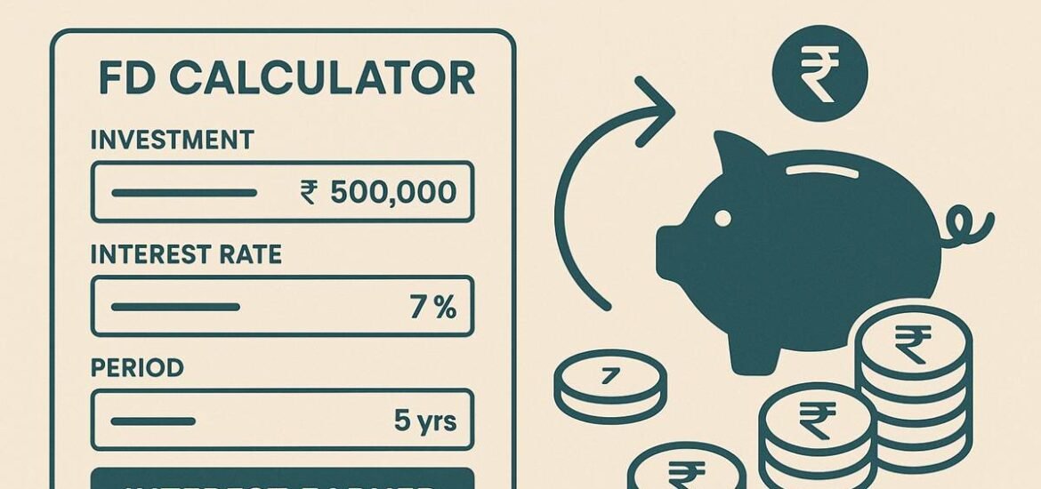 Build a Passive Income Plan with FD Calculator