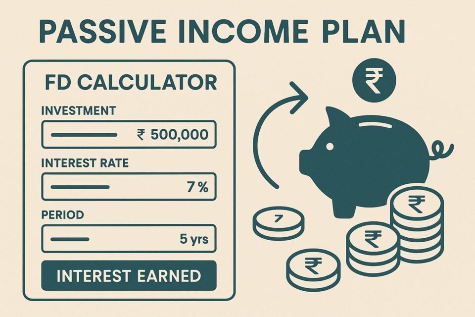 Build a Passive Income Plan with FD Calculator