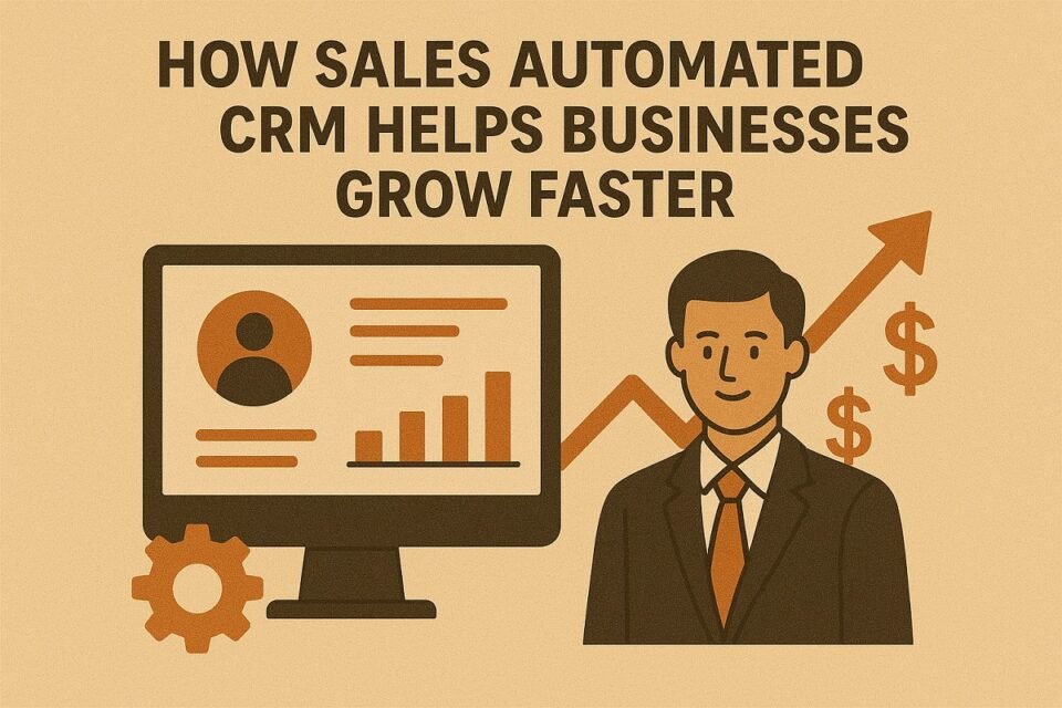 How Sales Automated CRM Helps Businesses Grow Faster