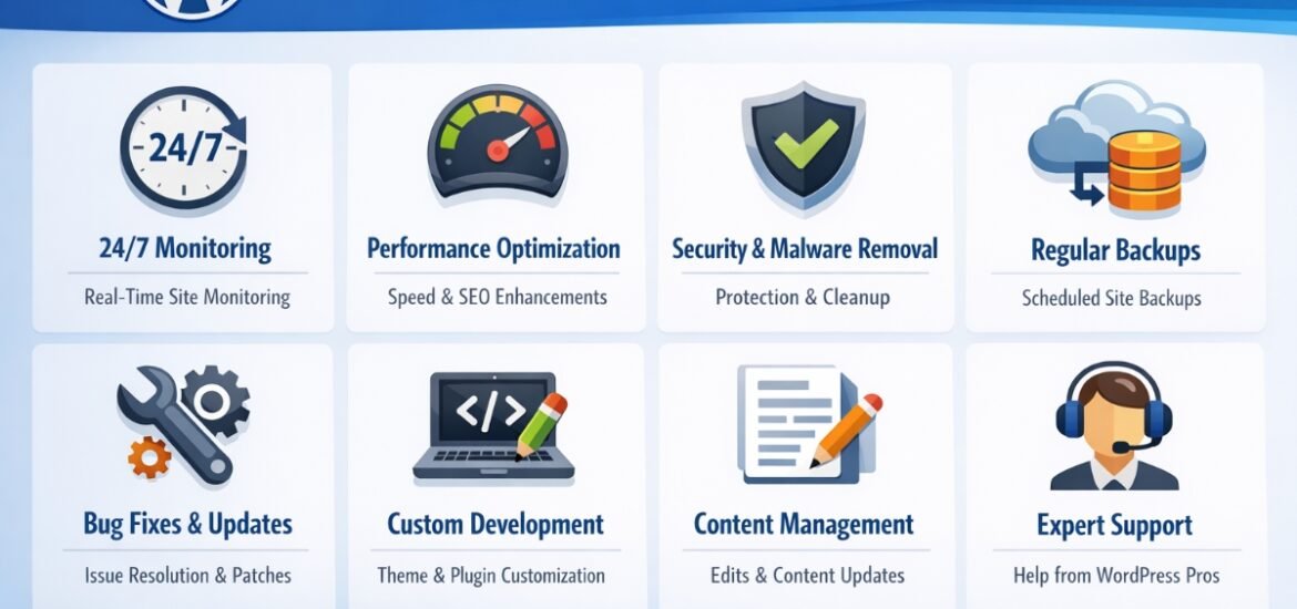 WordPress Support Services Features